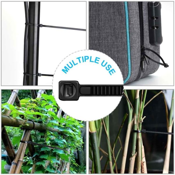 100pcs Cable Zip Ties Heavy Duty 8 Inch - Image 6