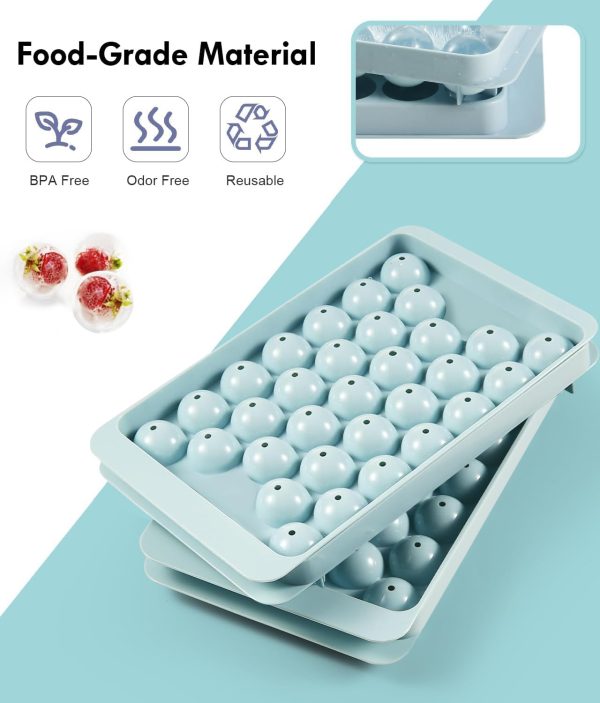 Ice Cube Tray with Lid and Bin - Image 2
