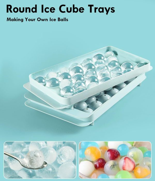 Ice Cube Tray with Lid and Bin - Image 5