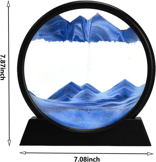 rysnwsu 3D Dynamic Sand Art - Image 7