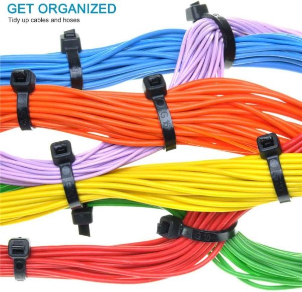 100pcs Cable Zip Ties Heavy Duty 8 Inch - Image 5