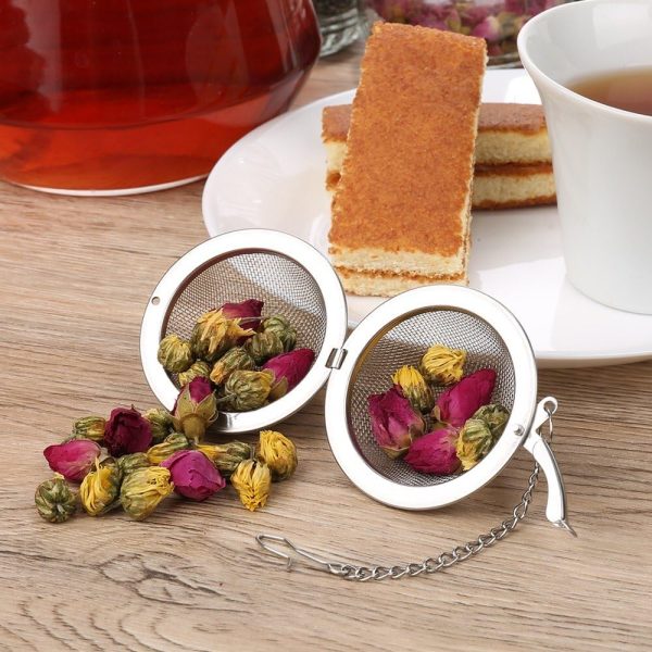 2PCS Stainless Steel Mesh Tea - Image 2