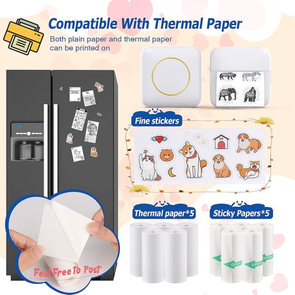 QYCHHJ Mini Printer Portable - Image 7