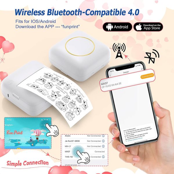 QYCHHJ Mini Printer Portable - Image 6