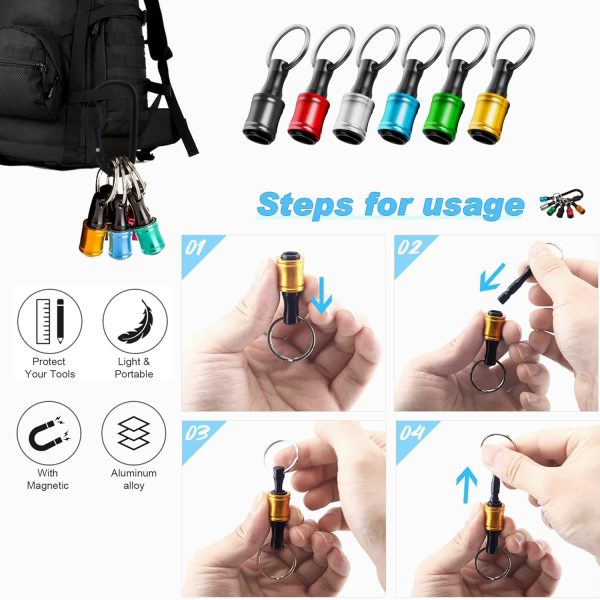 6 Color Drill Extension Bit Holder - Image 3