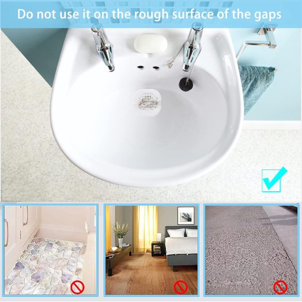 4 Pack Drain Hair Catcher Durable - Image 2
