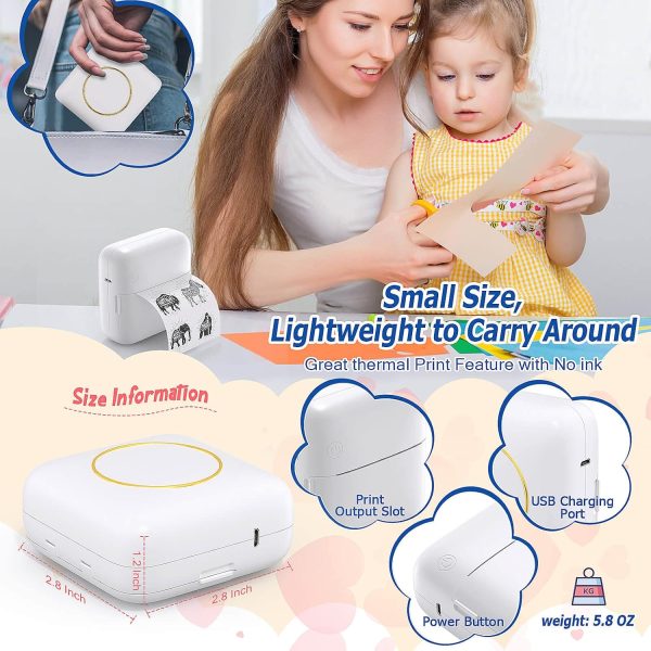 QYCHHJ Mini Printer Portable - Image 5