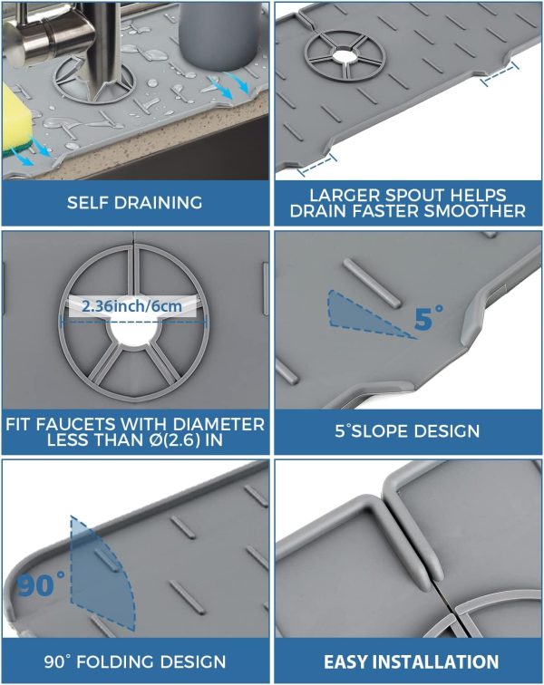 Kitchen Sink Splash Guard - Image 7