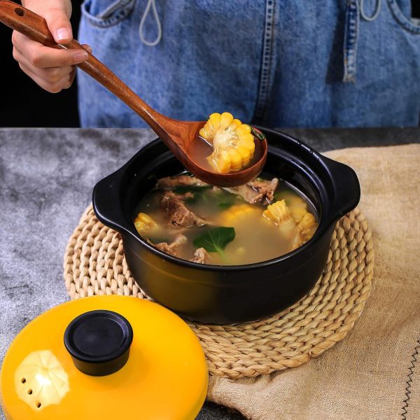 Zulay Kitchen 6-Piece Wooden Spoons - Image 6