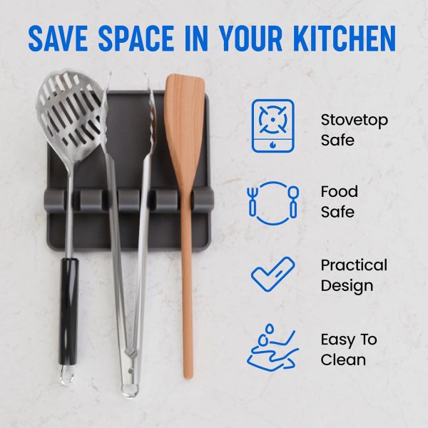 Silicone Spoon Rest for Stove - Image 8