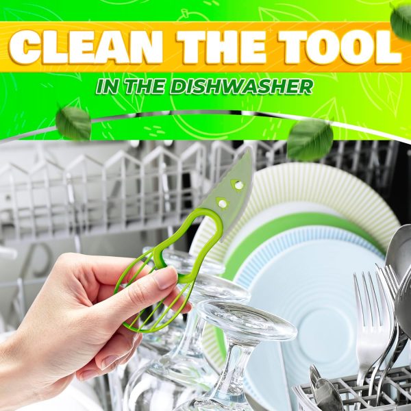 Avocado Slicer Tool 3 in 1 - Image 2
