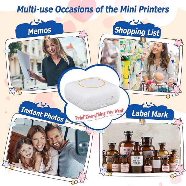 QYCHHJ Mini Printer Portable - Image 3