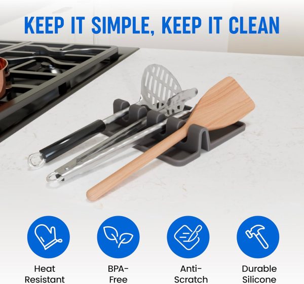 Silicone Spoon Rest for Stove - Image 10